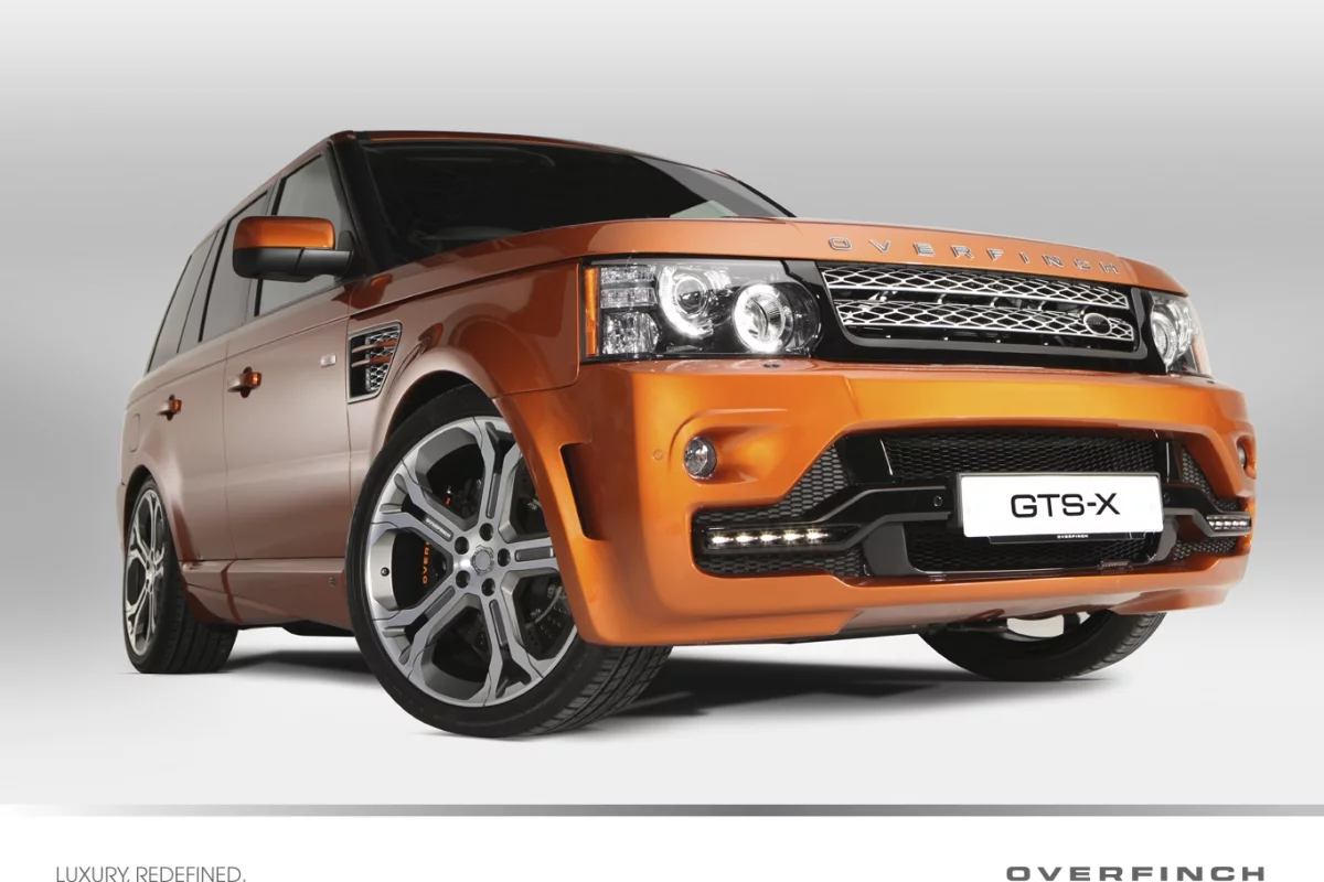 At 575-hp, the GTS-X is Overfinch's most powerful Range Rover Sport