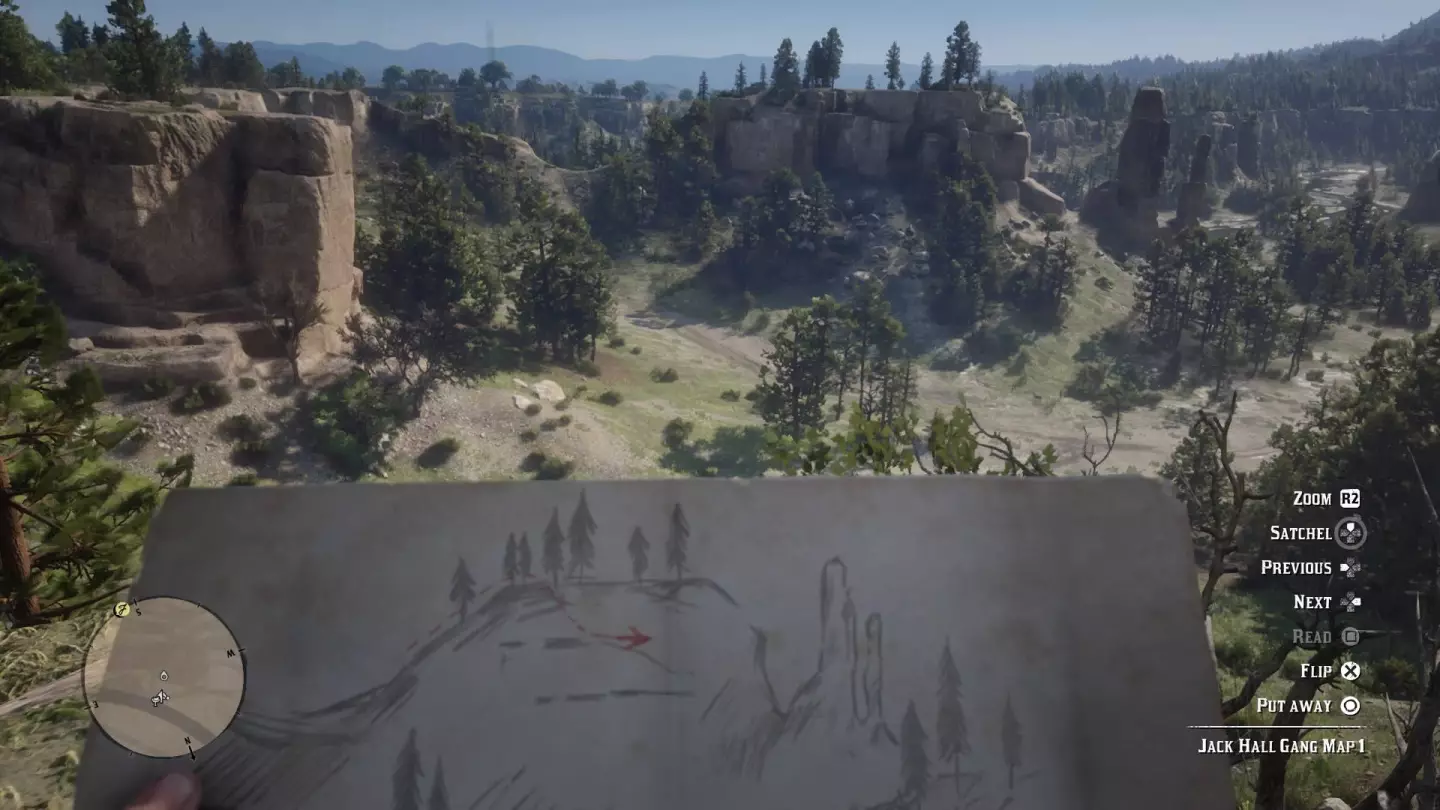 New Atlas deciphers the hand-drawn maps to help you track down the Jack Hall Gang treasure in Red Dead Redemption 2