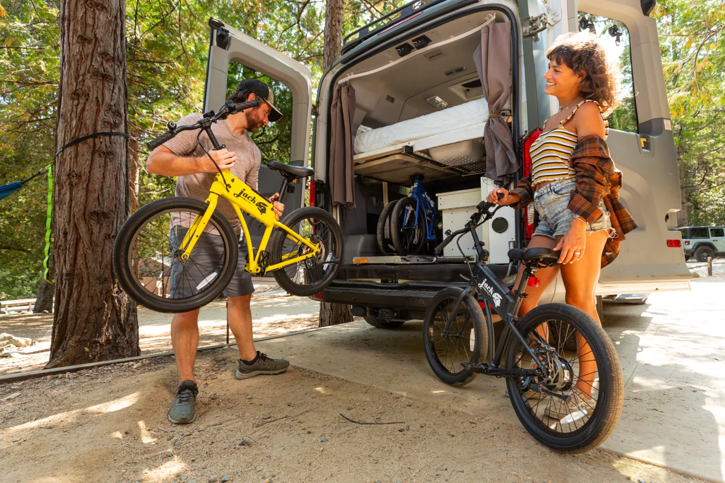 At 4ft long and with a new stem making for a faster fold, the JackRabbit OG2 can be thrown in the back of the camper between rides