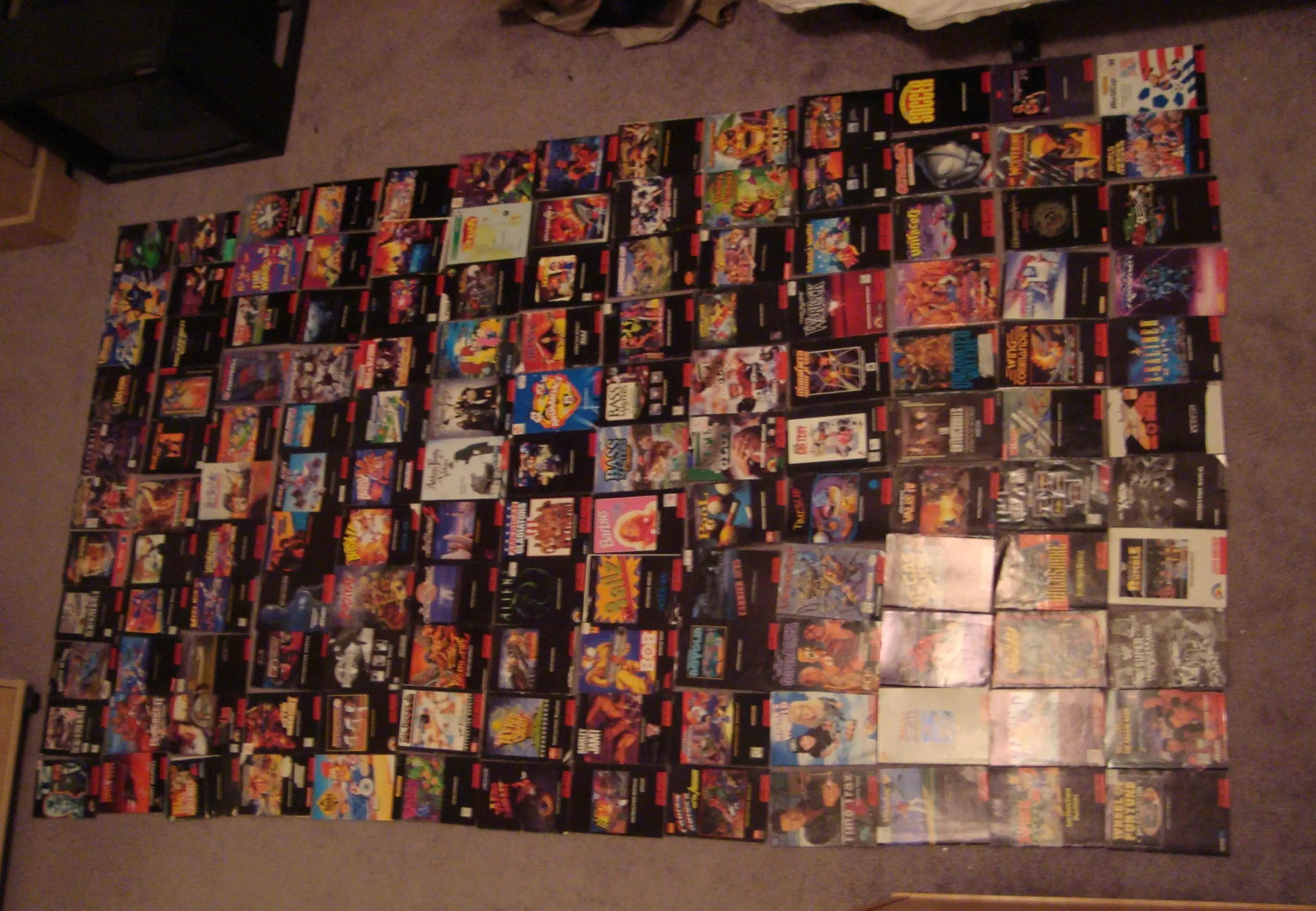 Compared to the total, this is actually a small amount of the boxes