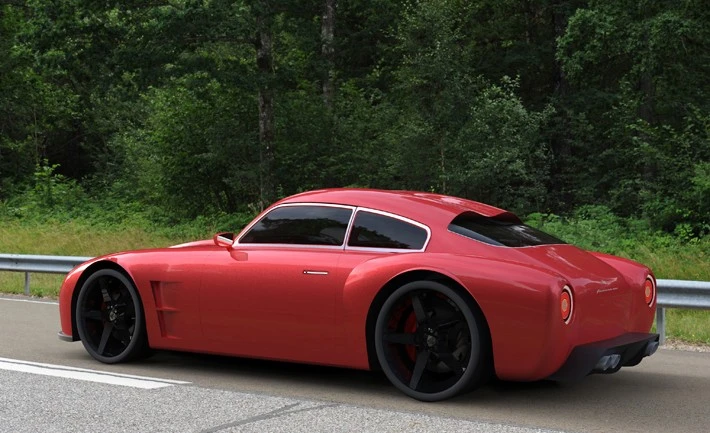 Power is reportedly derived from a GM 6.2 liter V8, capable of 500 HP