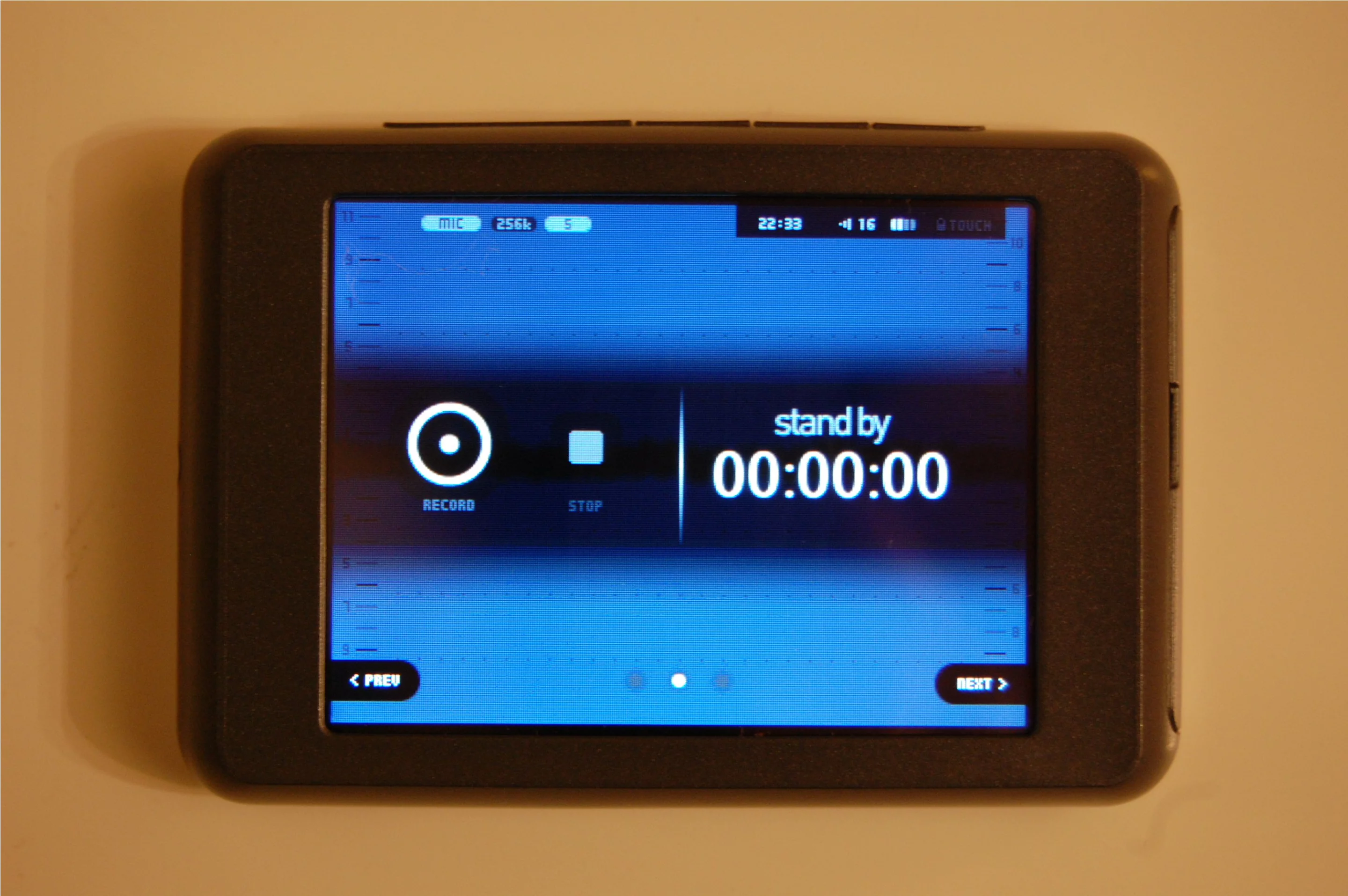 The C2 also includes a digital voice recorder