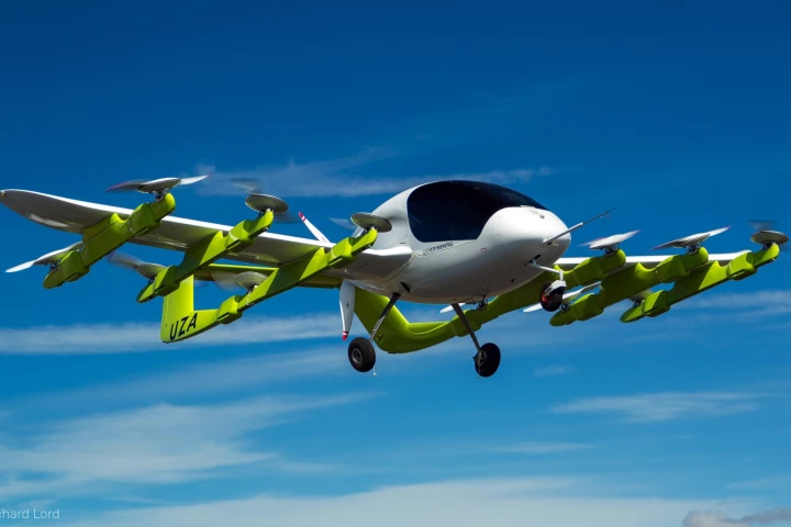 Kitty Hawk's Cora self-flying air taxi for two has officially launched in New Zealand