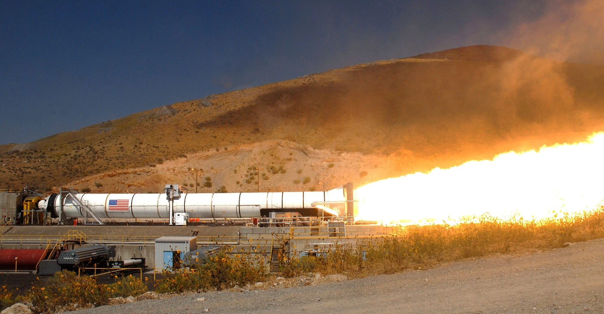 The RCI 3D-printed rocket fuel is an advance on the more conventional solid rocket fuel used in this NASA booster