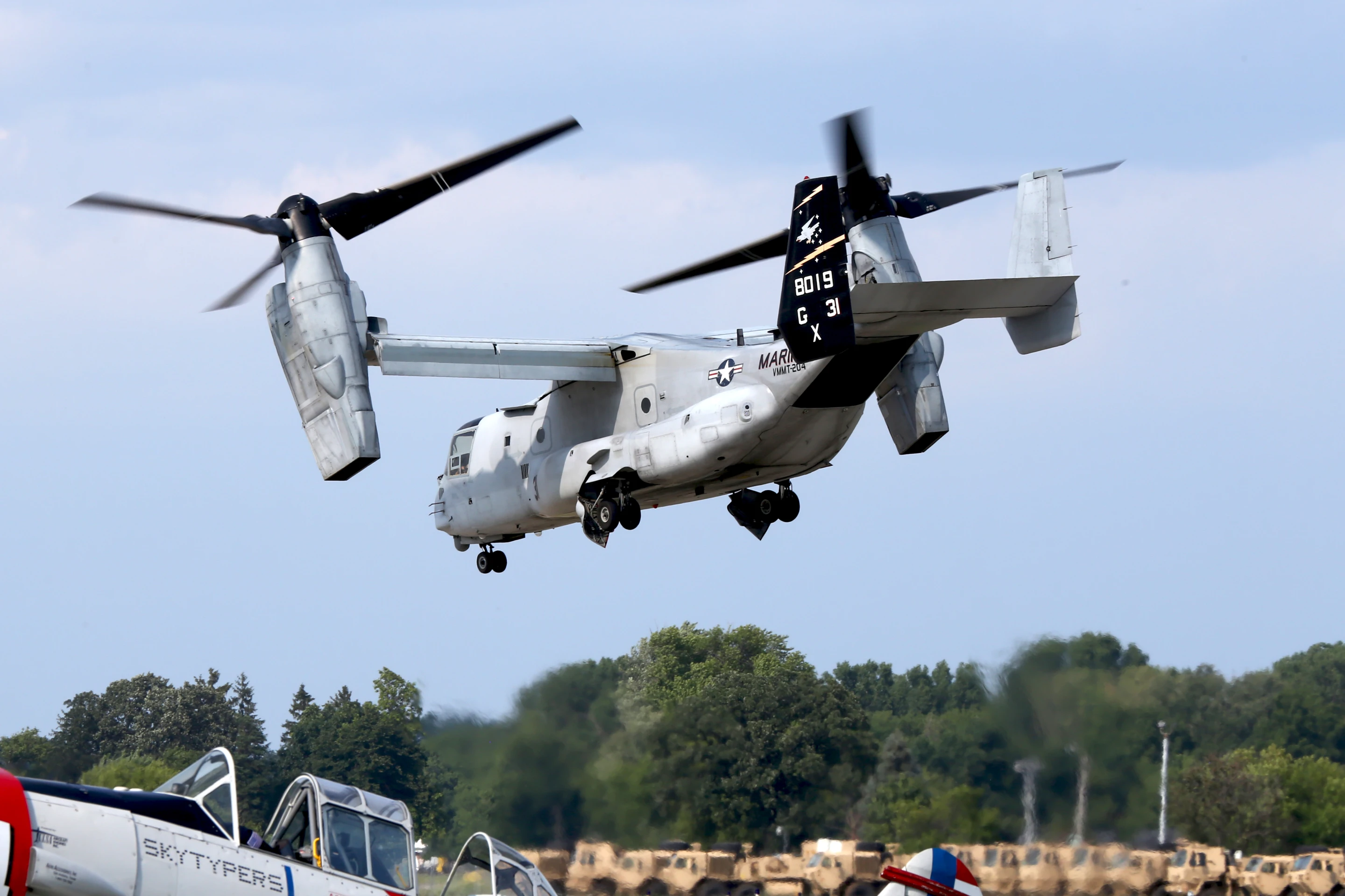 The Osprey can carry 20,000 lb (9,071 kg) of cargo (Photo: Angus MacKenzie/Gizmag.com)
