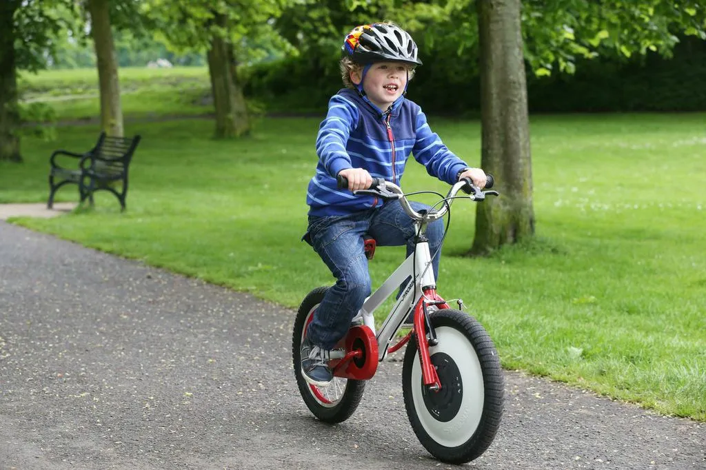 The gyroscopic wheel has been re-labeled as the Control Hub and uses a 14.4-watt motor to create the stabilizing force