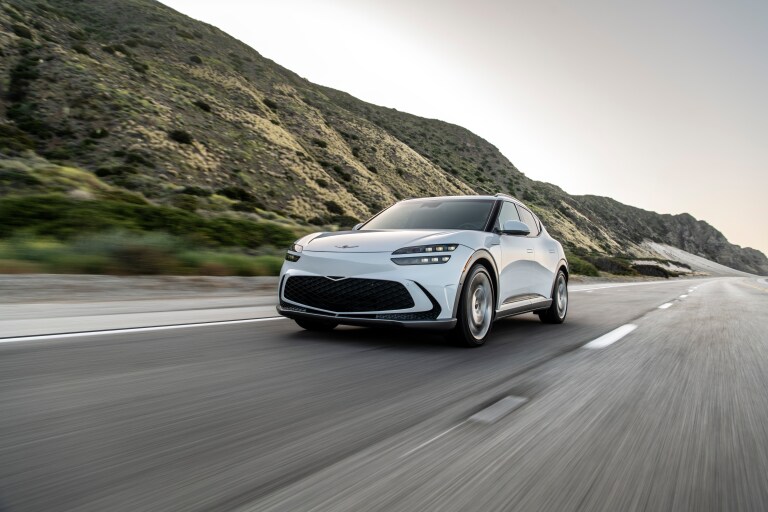 Genesis' first EV brings fastcharging luxury and actual crystal ball