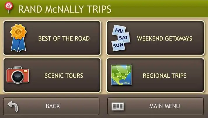 TripMaker RVND 5510 GPS screenshot