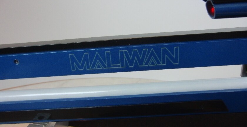 The Maliwan logo on its side refers to a fictional weapons manufacturer in the game