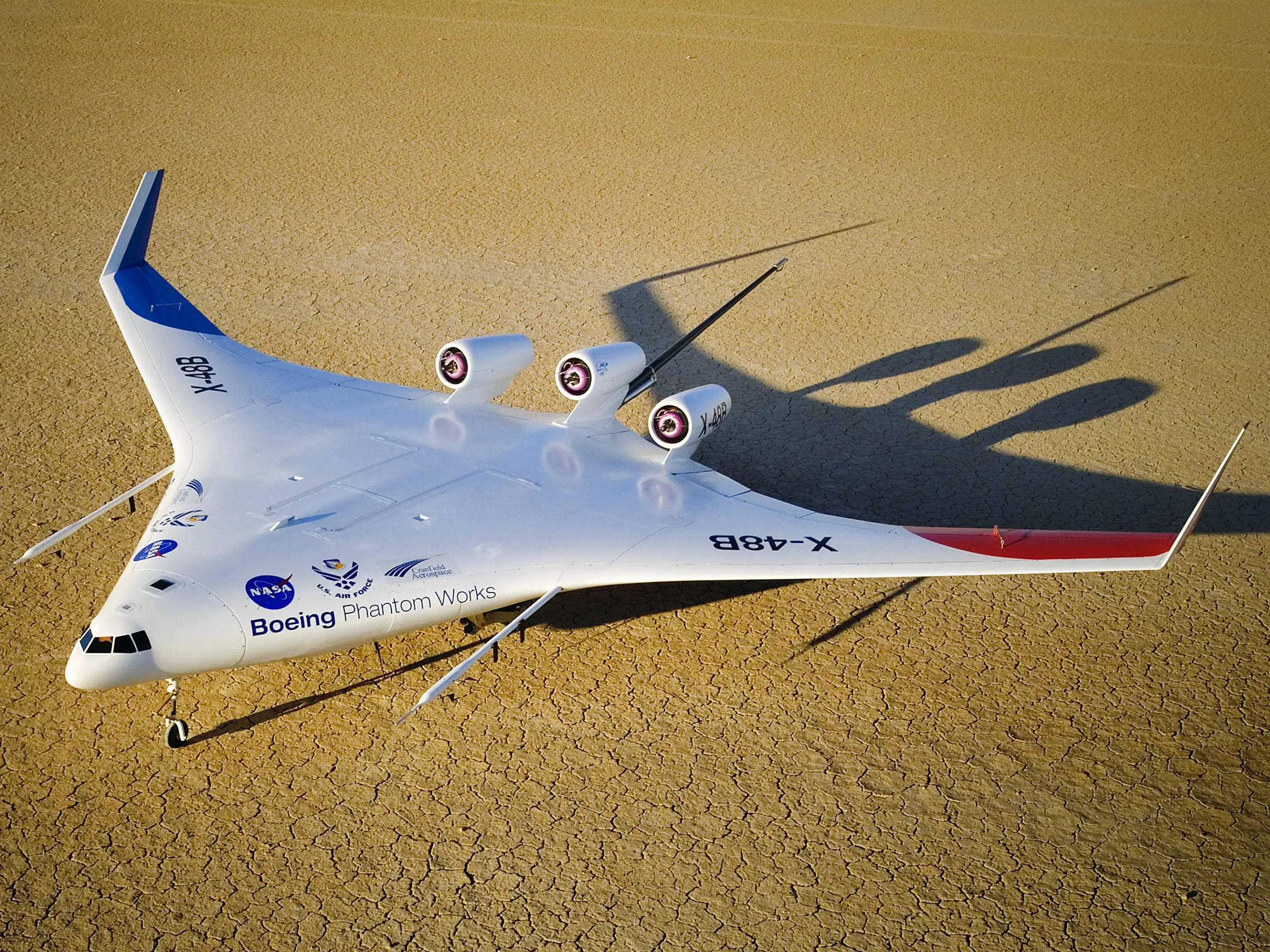 The previous triple-engined X48-B (Photo: NASA/Carla Thomas)