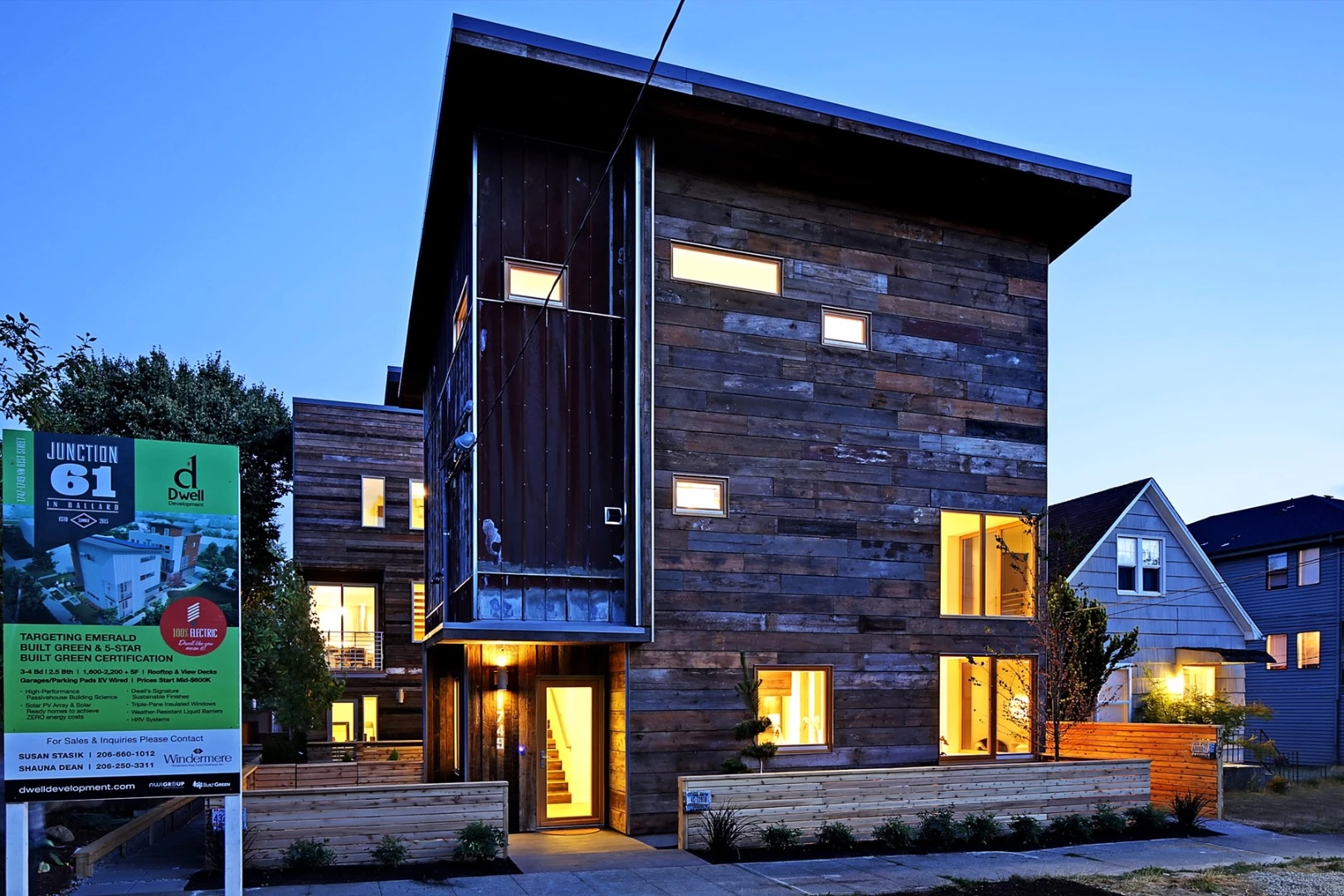 If Emerald Star certification is awarded, it will be the first house of its kind in Seattle