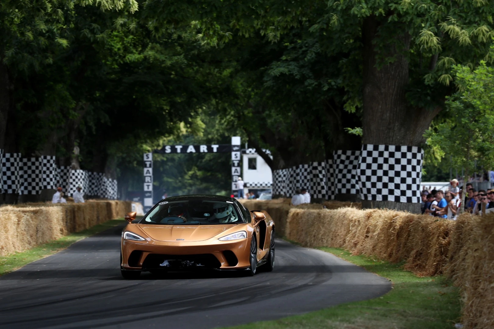 Goodwood provided most people's first chance to see the McLaren GT in action