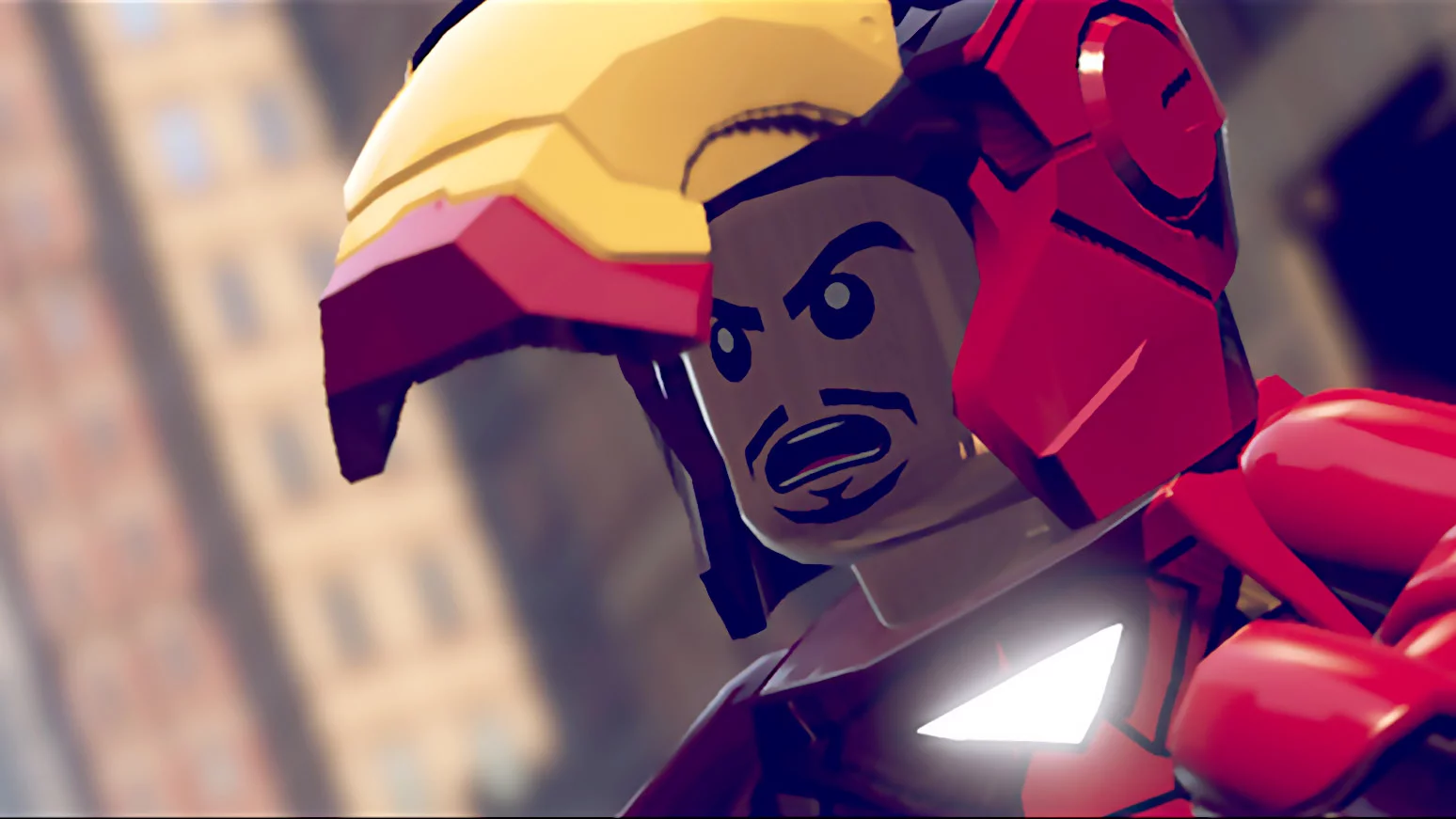 Iron Man, along with Spiderman, the X-Men, and the rest of the Avengers get Lego-ized in Lego Marvel Superheroes