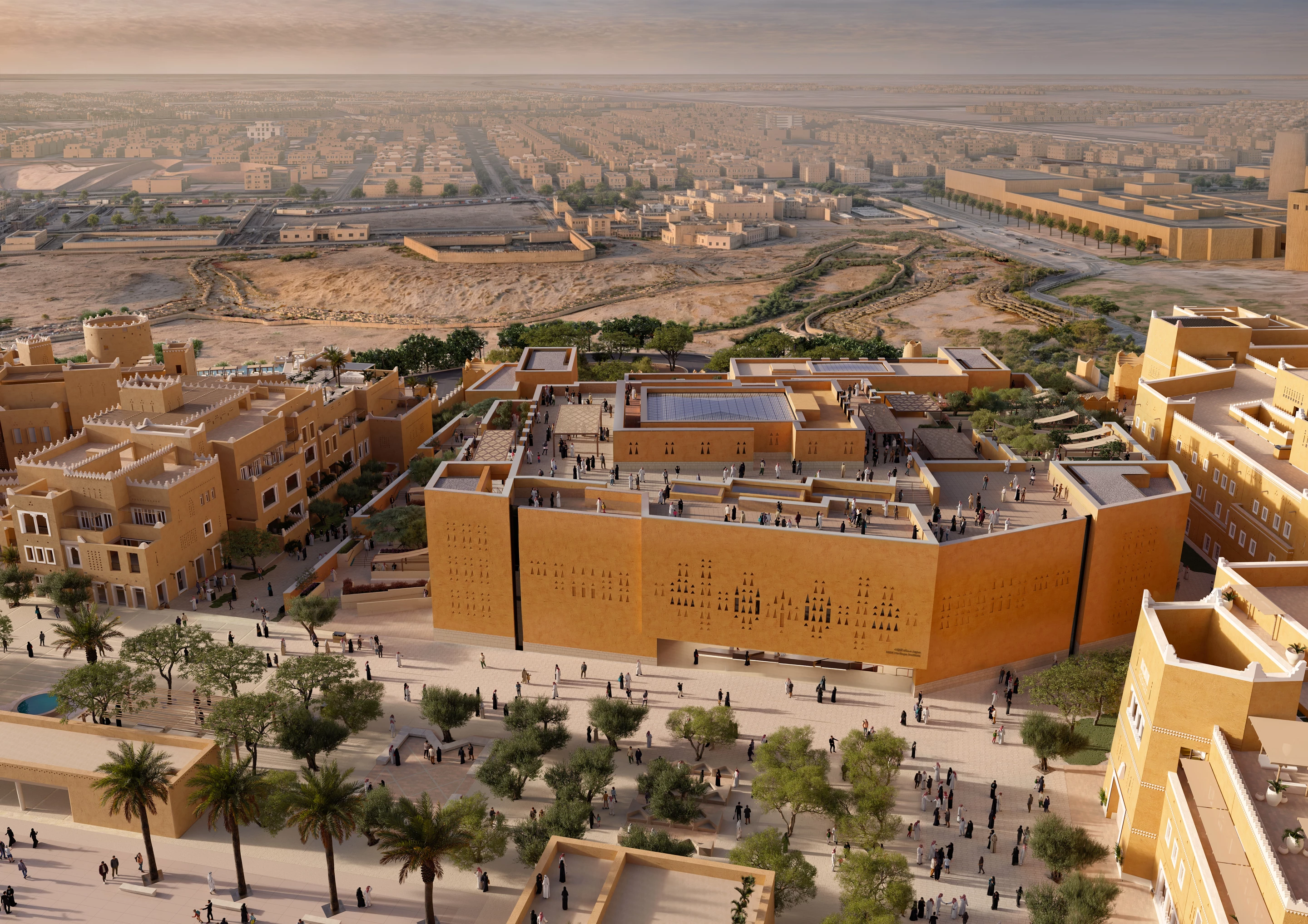 The Asaan, Misk Heritage Museum will be located in Diriyah, near the Saudi capital Riyadh, and its design is influenced by local architecture