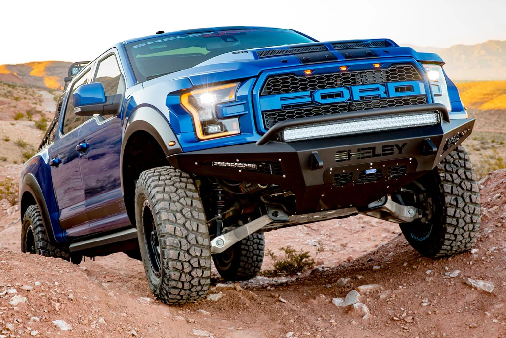 The Shelby Raptor builds on the base of the already-tough Ford Raptor