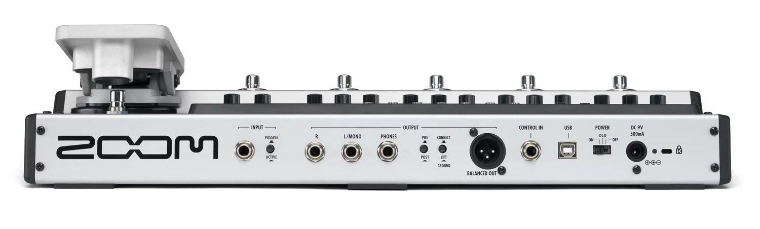 The numerous ins and outs of Zoom's new G5 multi-effects unit