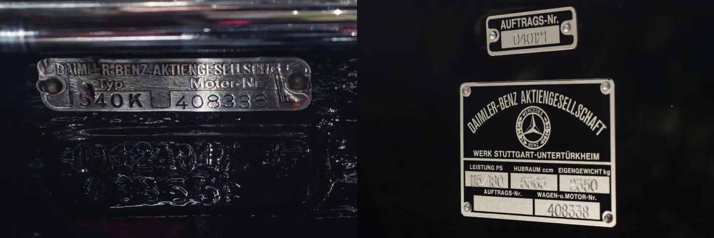 This 1938 Mercedes-Benz 540K Special Roadster by Nawrocki goes to auction on Saturday, July 18, 2015. It is expected to sell for between $1.2 and $1.8 million