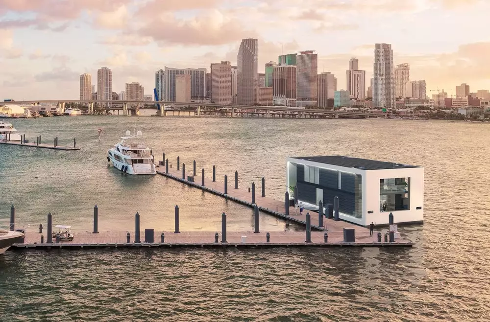 Arkup liveable yacht concept: park it at a pier or marina