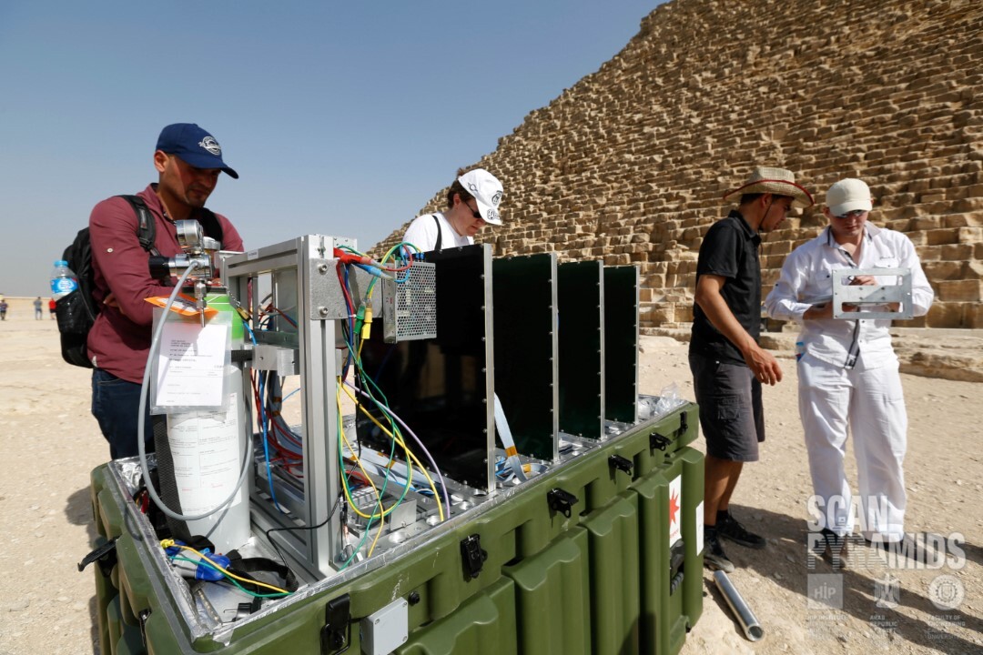 The project is scanning several major Egyptian sites using a variety of new imaging technology