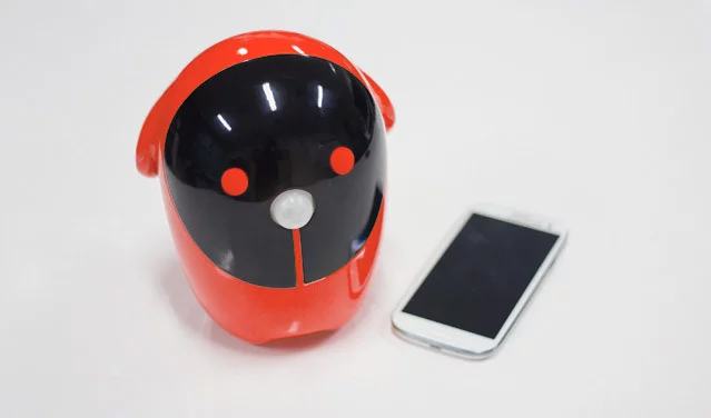 The Rico uses a spare smartphone as its brain and eyes