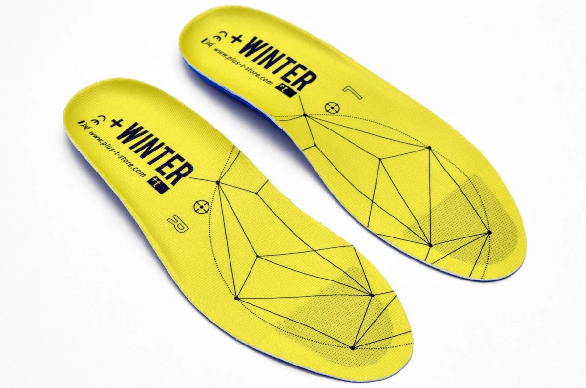 Just 2 mm thick at the front and 6 at the heel, +Winter insoles are claimed to be the thinnest heated insoles on the market