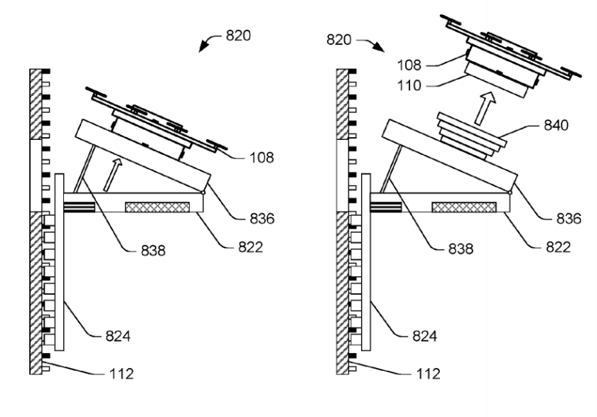 A drone launching system flings the UAV upwards and outwards