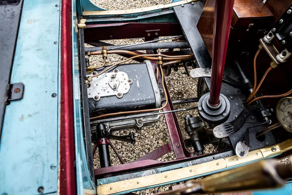 The Panhard 1901 7hp gearbox