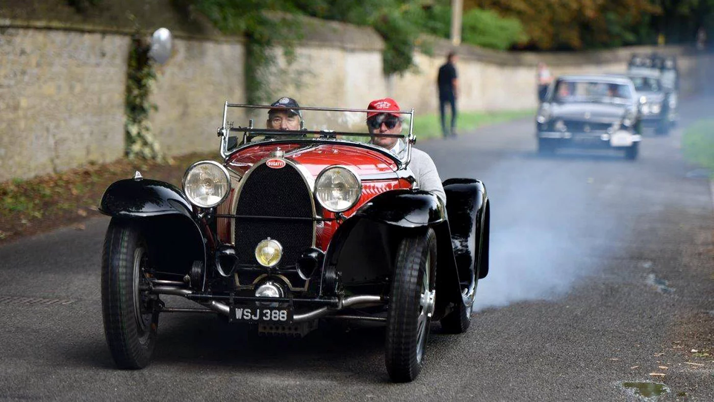 The 85-year-old Bugatti Type 55 Roadster that won the 'best of show' is the only known unrestored example in the world, and was presented to the judges in extraordinary condition with less than 50,000 miles on the odometer. Only 38 Type 55 Bugattis were ever built, with just 16 bodied by the Bugatti factory in the two-seat roadster form designed by Jean Bugatti - the configuration as displayed in the 'Best of Show' car.