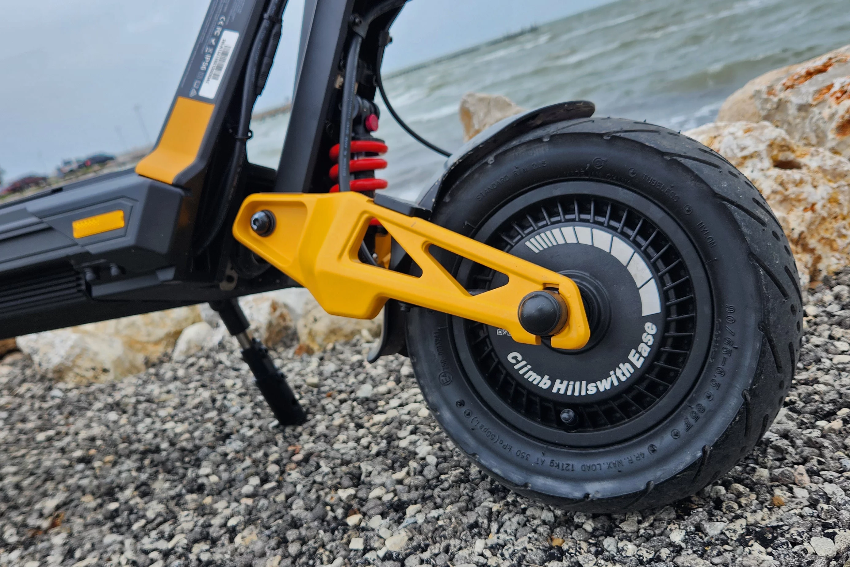 While I hold no degrees in marketing, I'm not sure I'd have gone with "Climbs Hills with Ease" on the sides of my motors. Although, it's technically true, this bad boy climbs hills with ease.