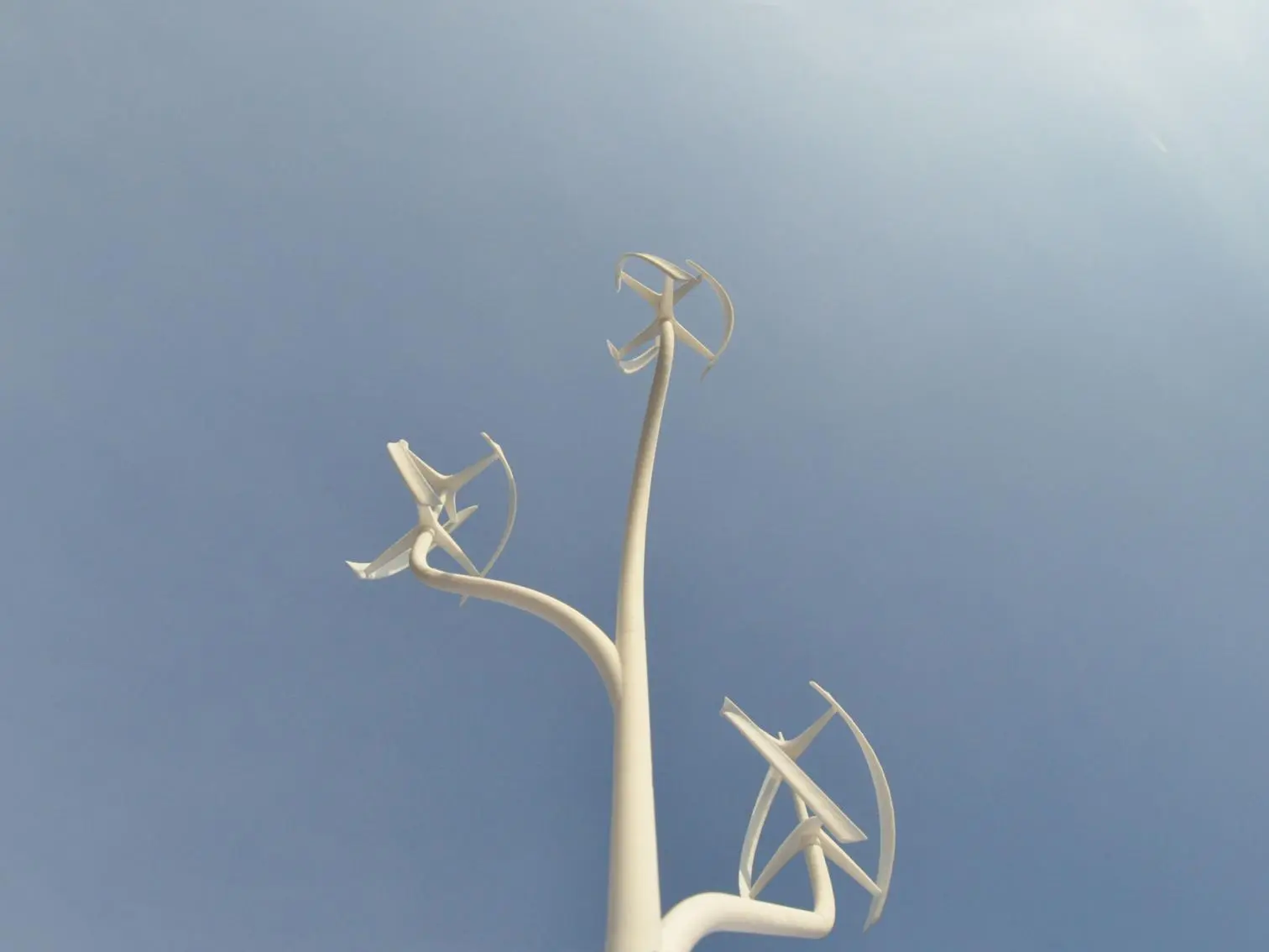 A 3 turbine Power Flowers installation
