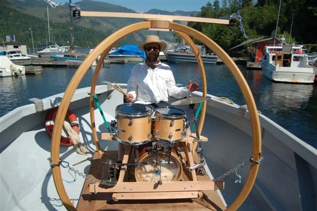 The Parabola version of the Boingy Boingy, made from steam-bent fir