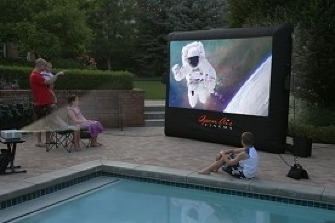 Open Air Cinema’s CineBox Backyard Home Theater Kit