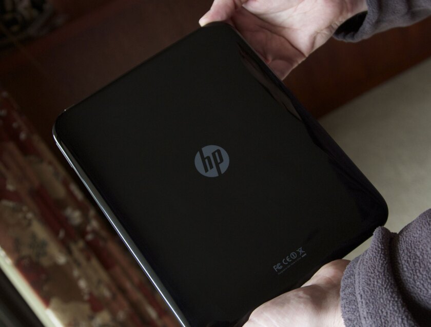 The gloss finish looks slick enough when you first pull the TouchPad from its packaging