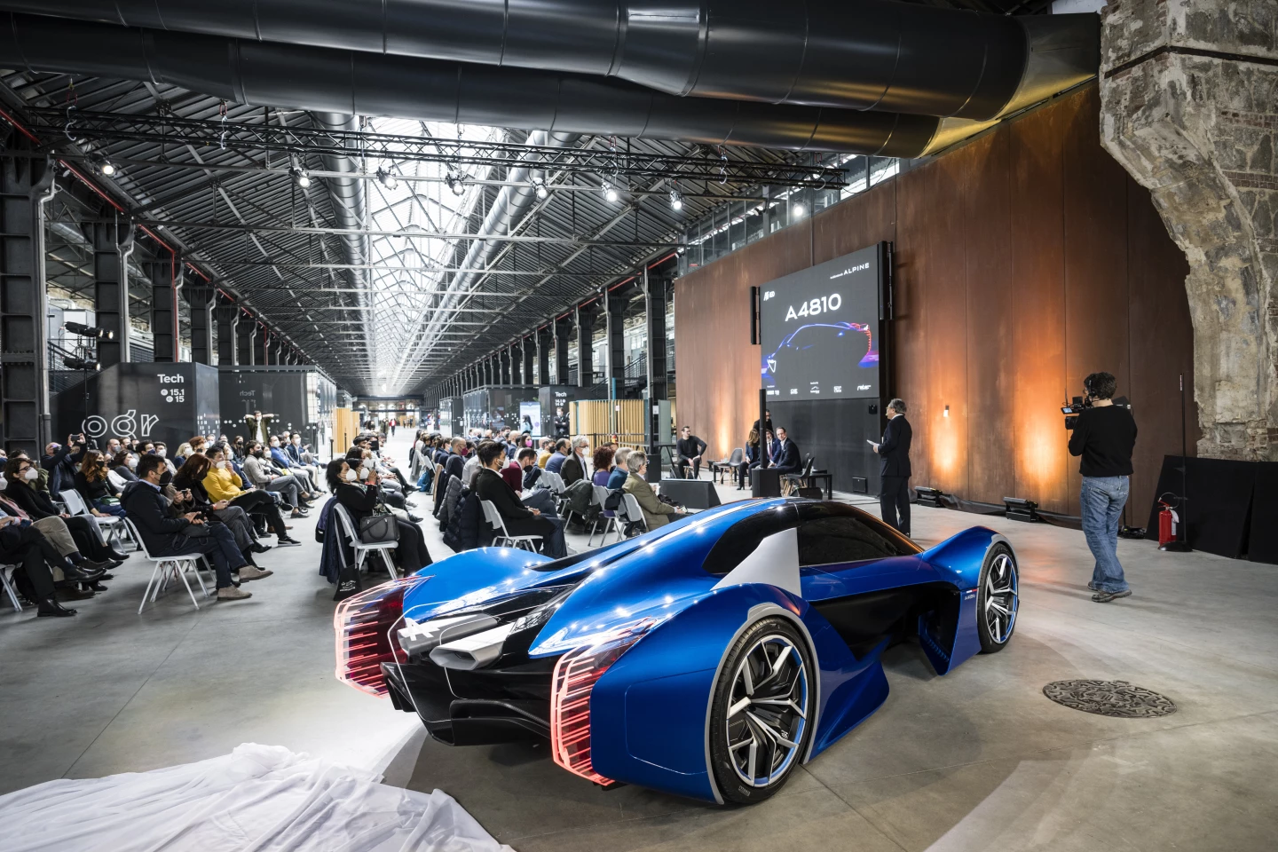 The design team spent some serious time carving away at the rear-end