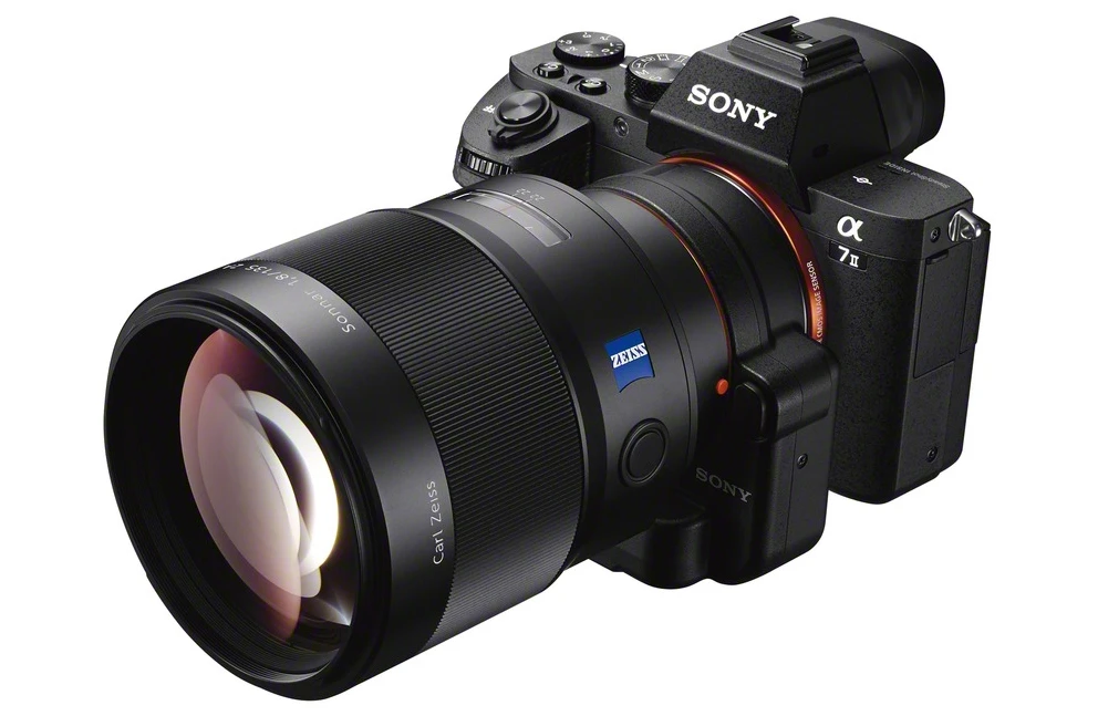 The E-mount Sony A7 II can use A-mount lenses with an optional adapter