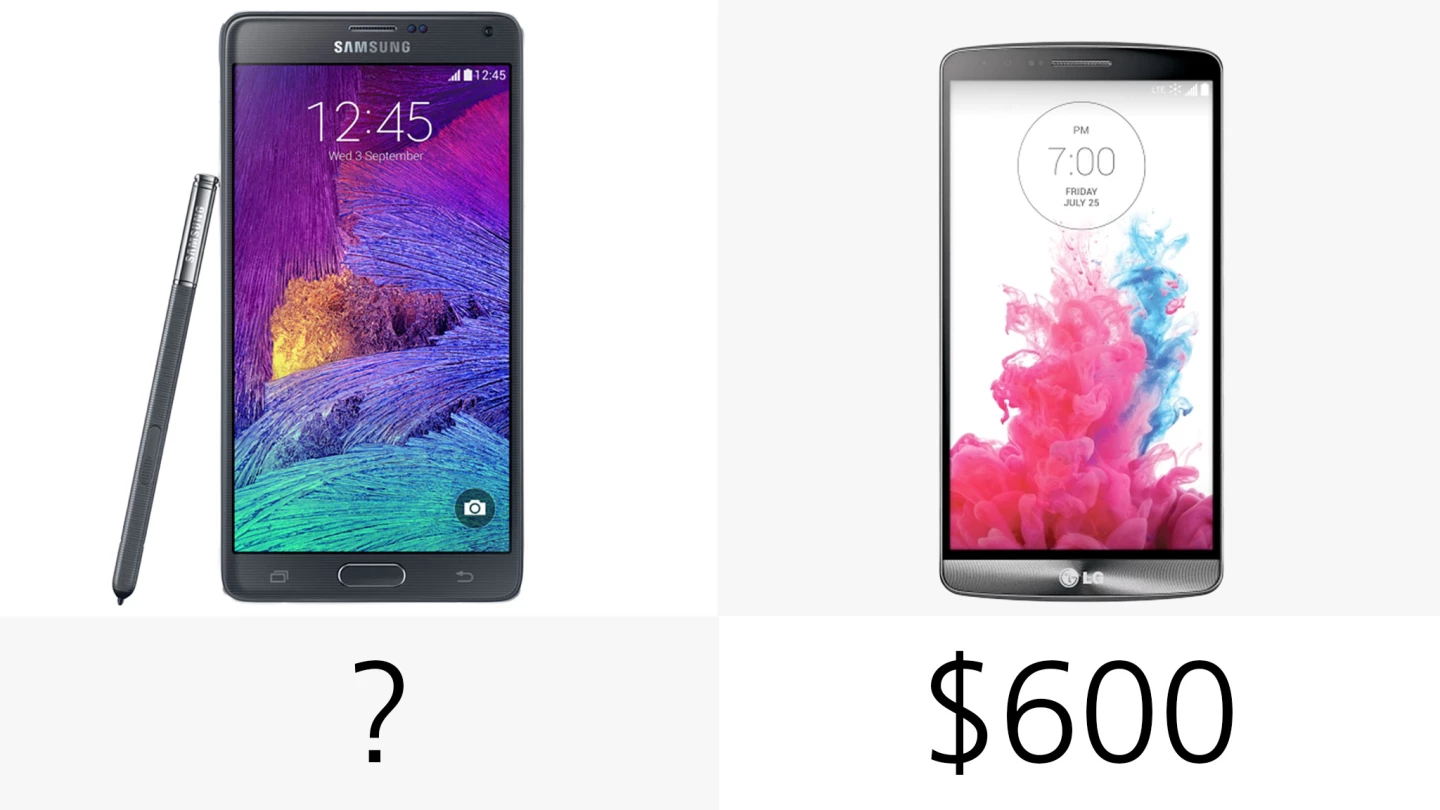 Starting price (off-contract)