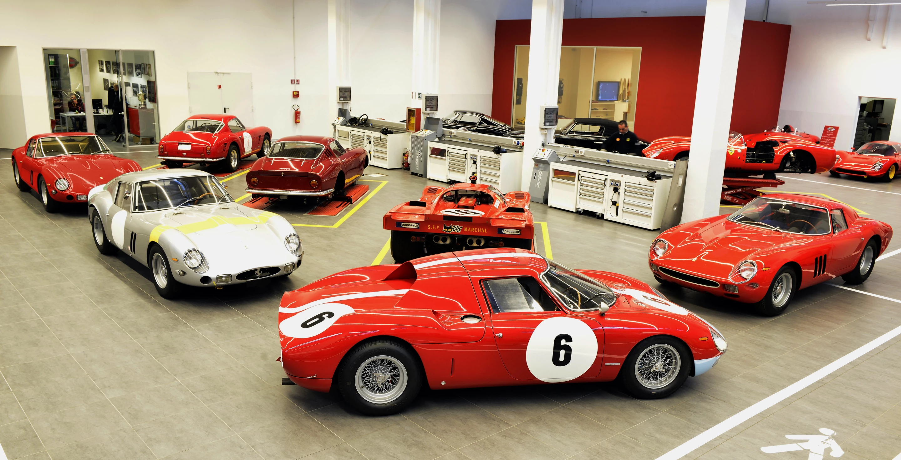 Ferrari Classiche contained no fewer than five of the original Ferrari 250 GTOs at the beginning of 2013.