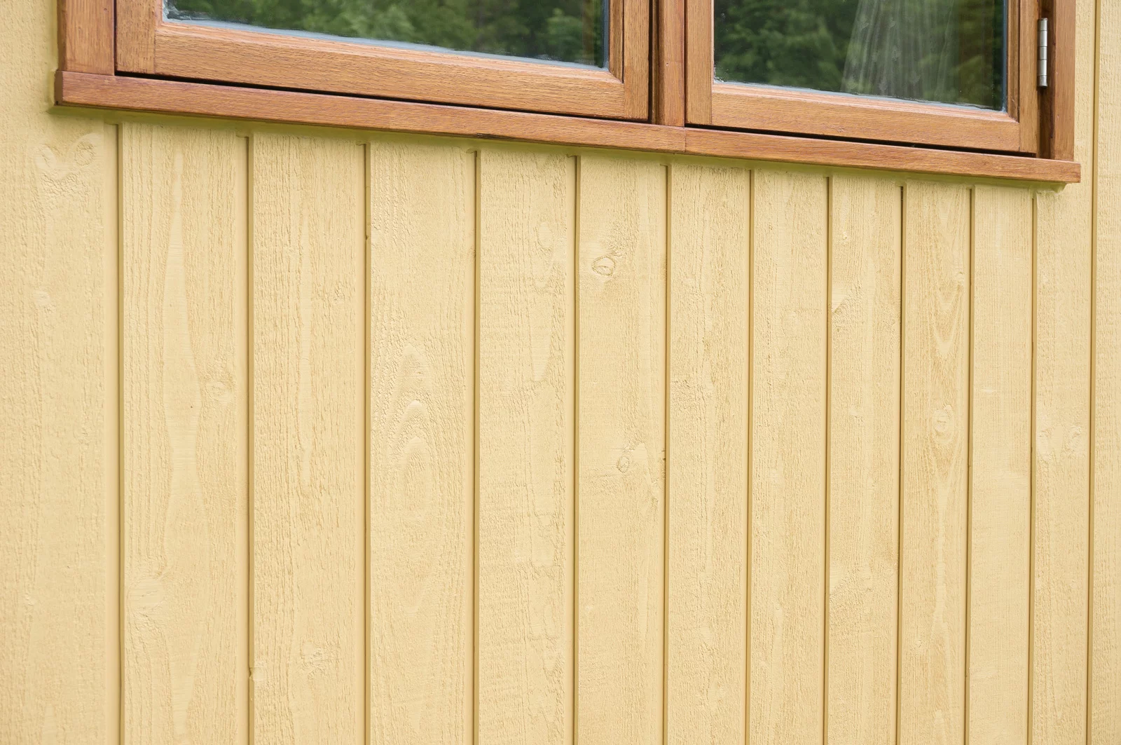 The wood siding (Photo: Güte)