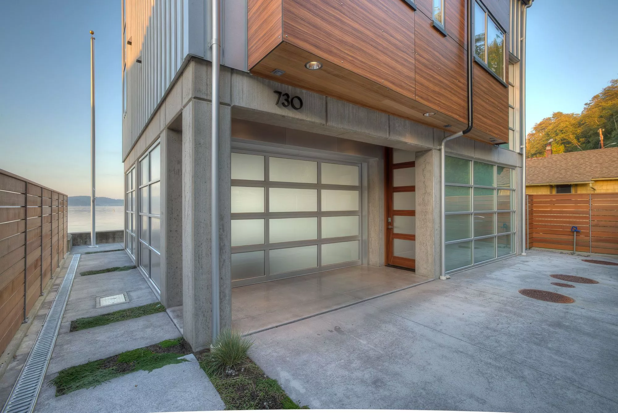 The ground floor, dubbed the "flood room," is a multi-use area (Photo: Lucas Henning)