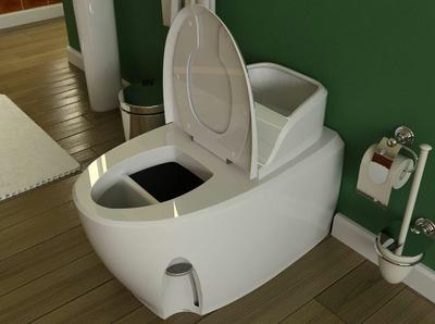 In the Waterless Toilet, liquid wastes go down the drain as the treatment of greywater is much simpler and safer (Credit: Oscar Gonzalez Munoz, Cristian Corcuera Coutino)
