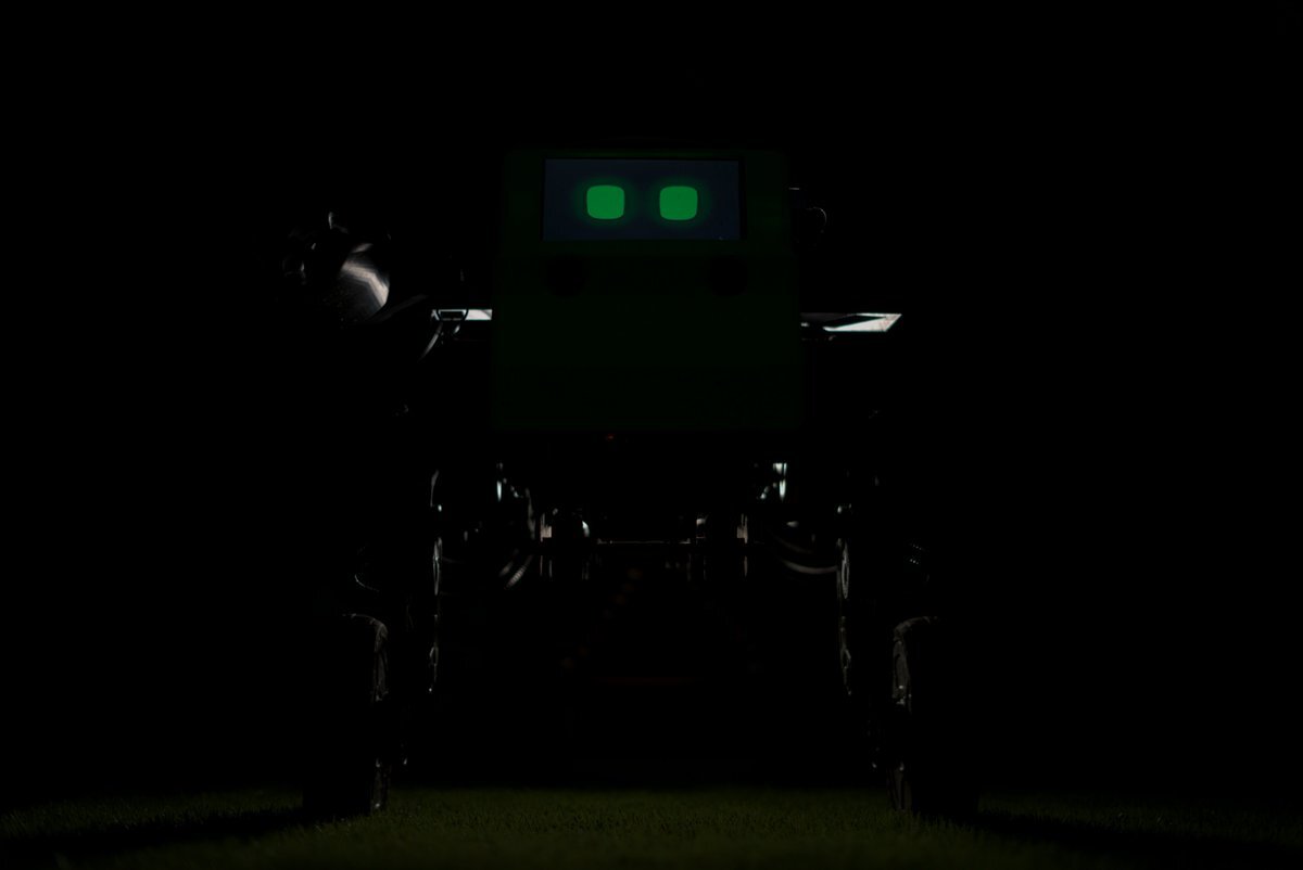 Verdie looking somewhat menacing in the pre-launch teaser, though it's actually inspired by friendly movie bots like WALL-E, R2-D2 and BB-8