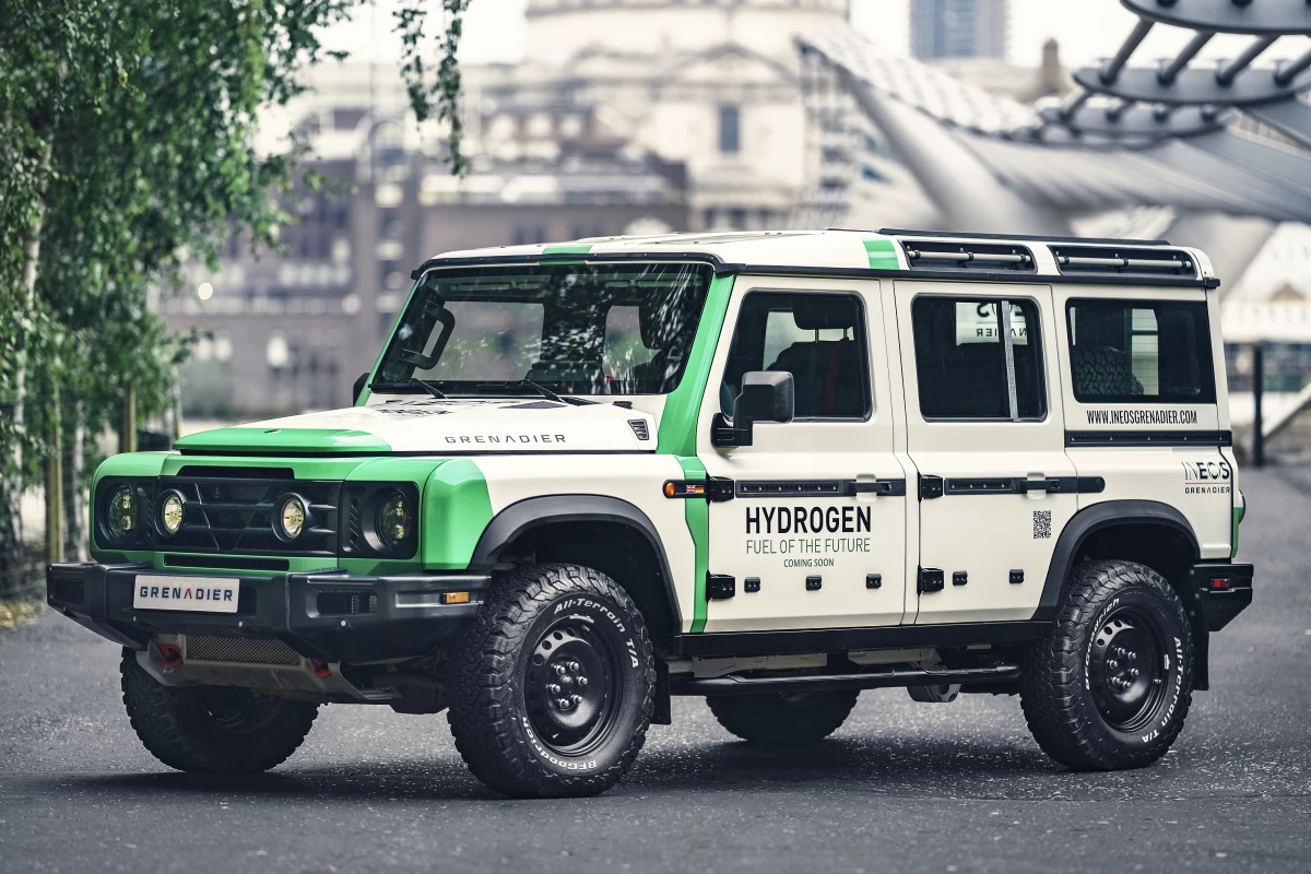 Ineos will begin testing the hydrogen Grenadier in 2022