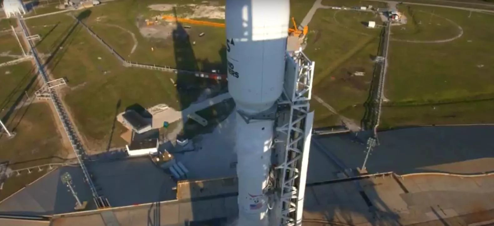 SES-10 moments before liftoff