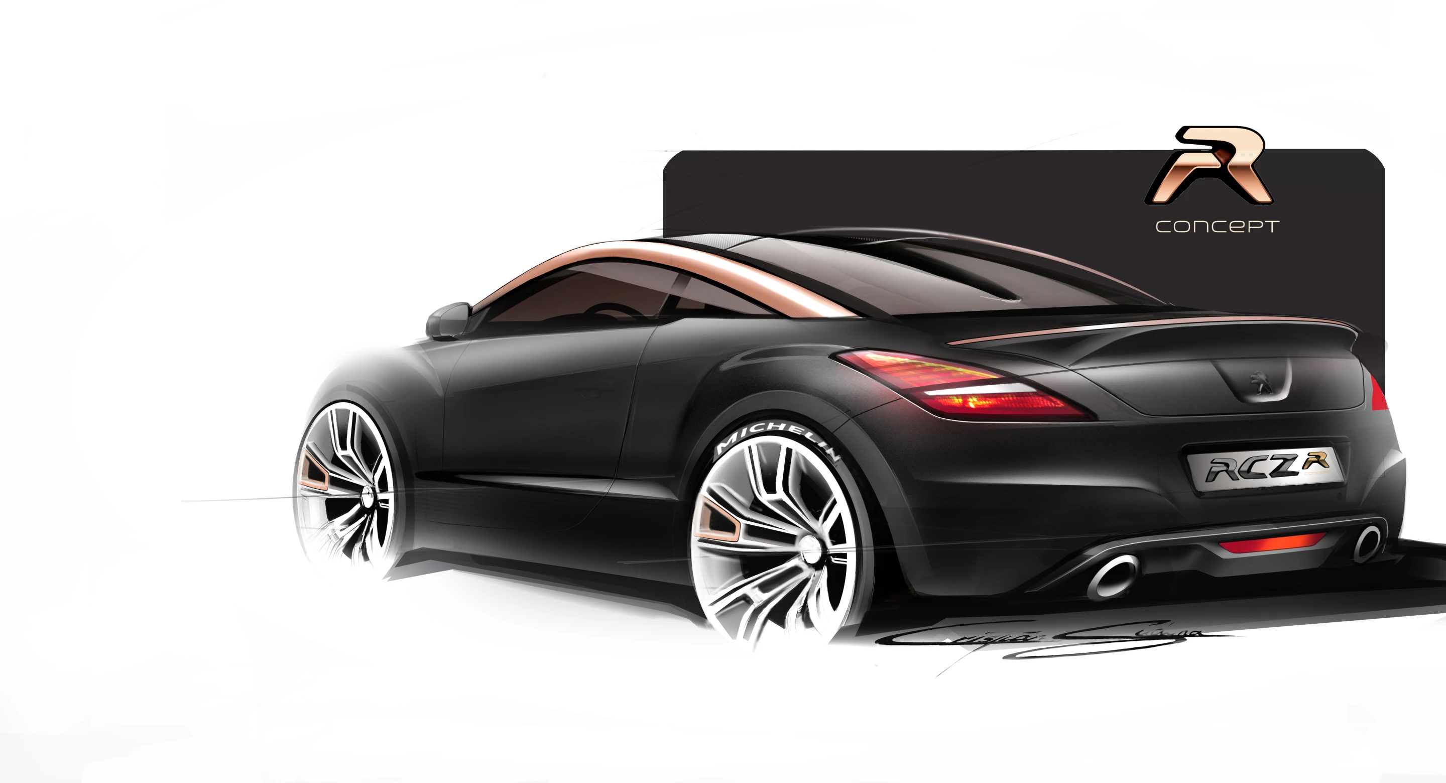 The RCZ R concept debuted at last year's Paris Motor Show