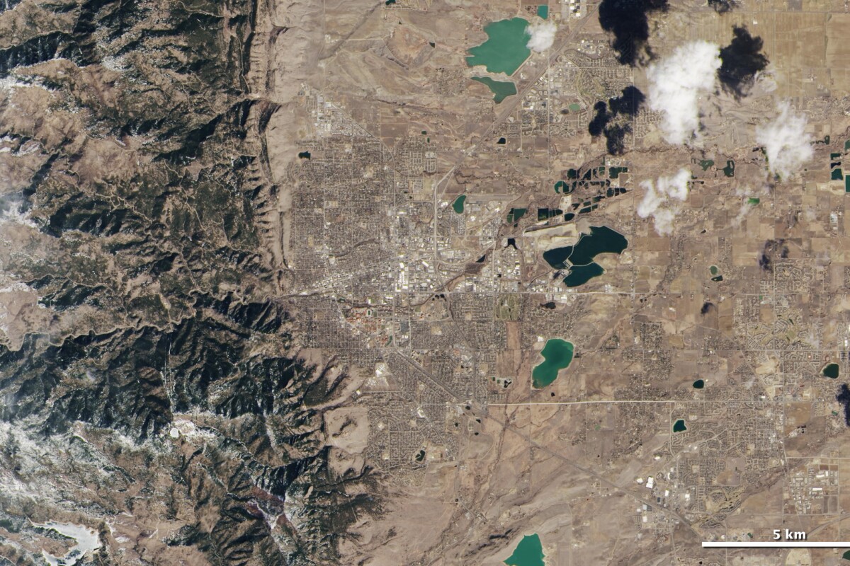 Landsat's first LDCM images show Rocky Mountains in stunning detail