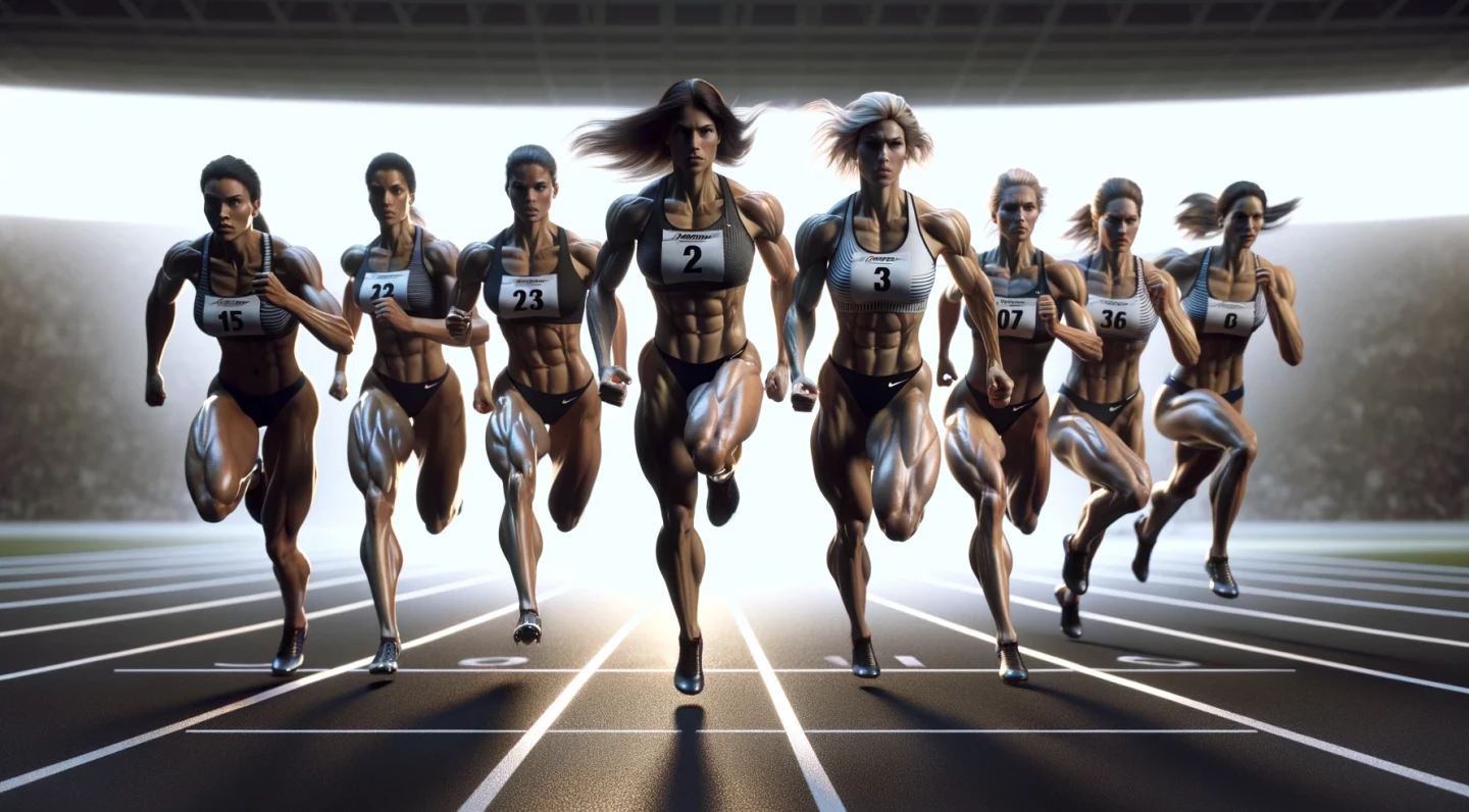 A sauced-up, super-human version of the Olympics