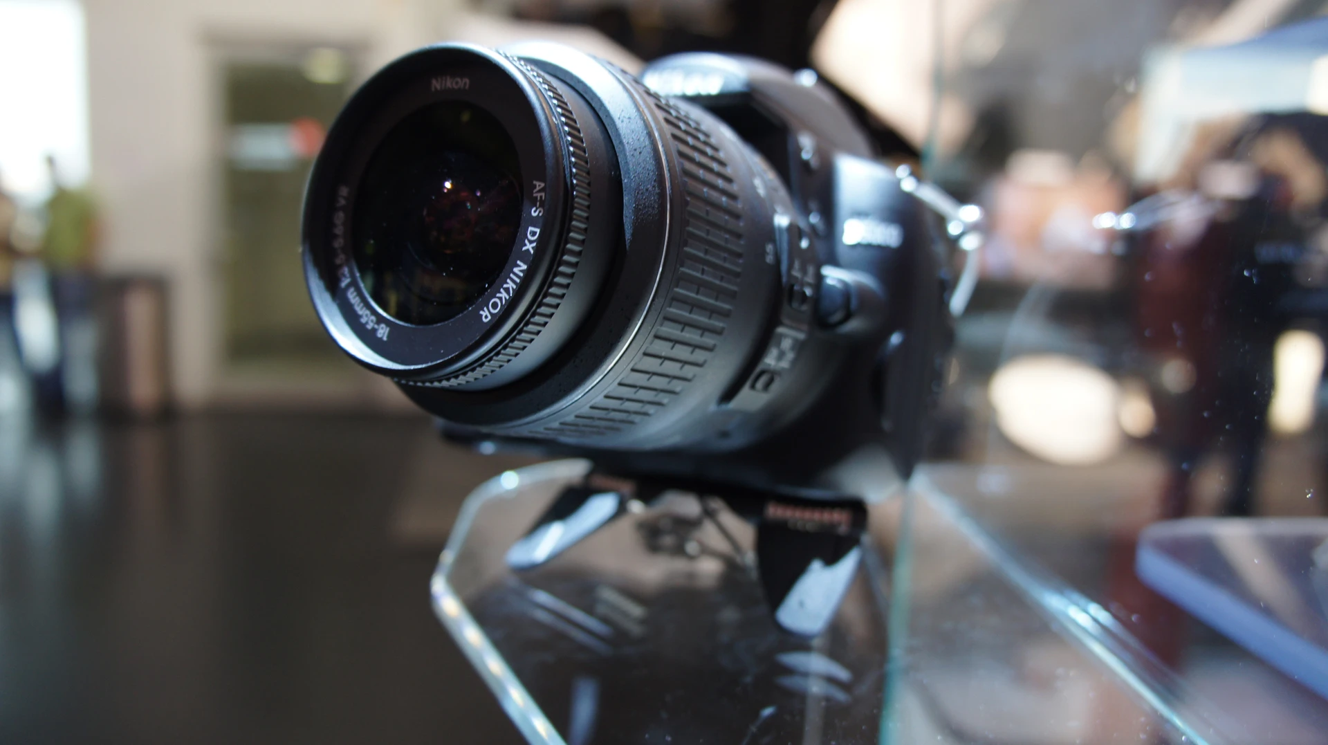 Manfrotto's MP3 digital-SLR pocket-sized tripod on display at Photokina 2010