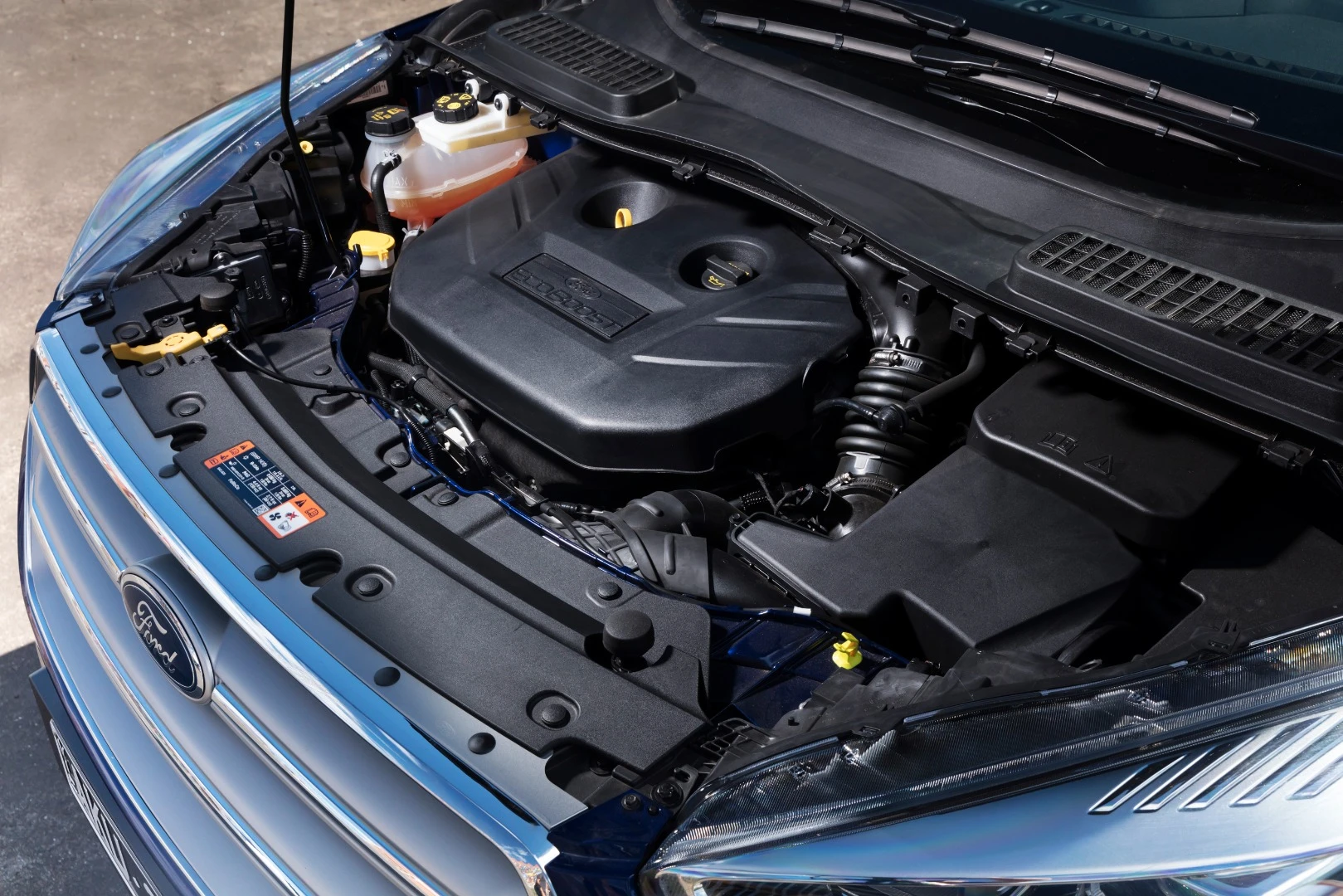 2017 Ford Escape: our Titanium edition featured a 2.0 liter petrol EcoBoost engine