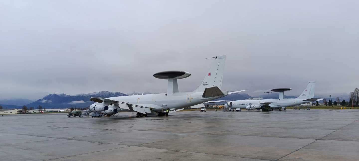 The AWACS wing is owned outright by NATO