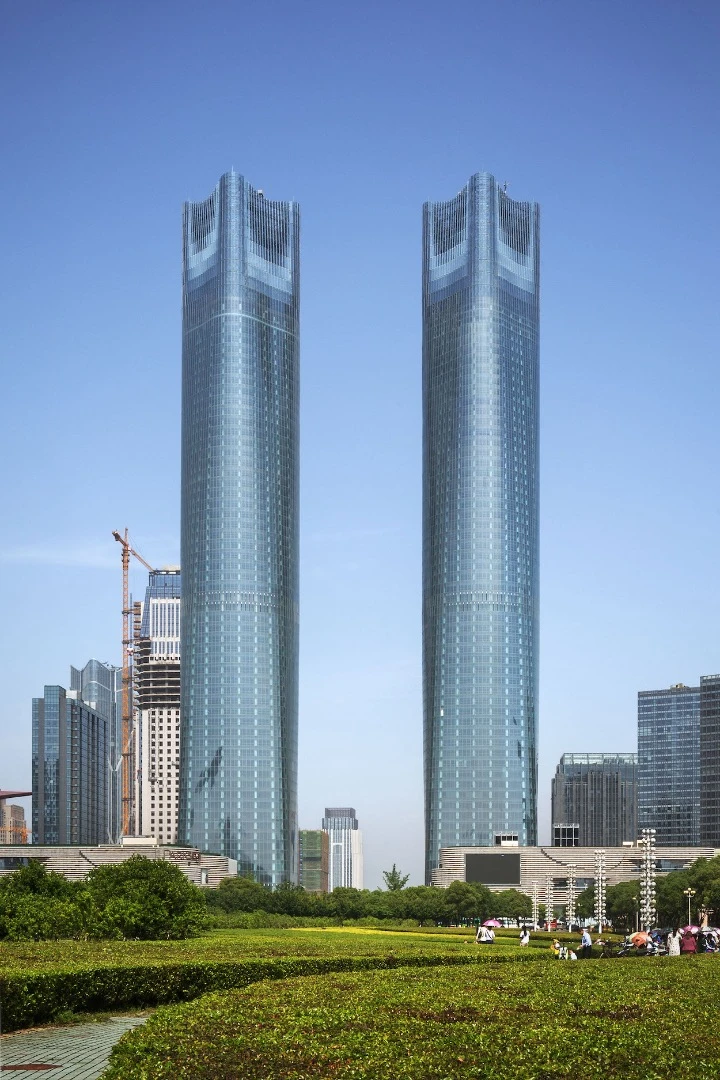 SOM's Jiangxi Nanchang Greenland Central Plaza came fourth in the Emporis Skyscraper Award